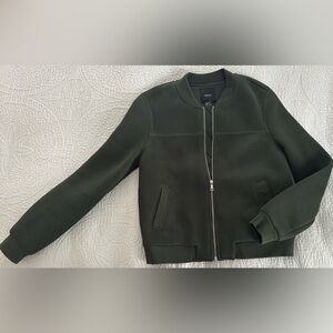 Forever 21 dark green bomber jacket (women’s small) good condition, gently worn